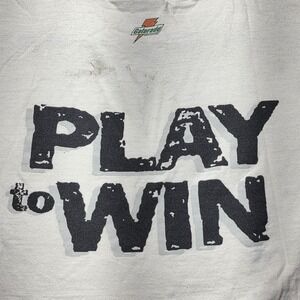 Vintage‎ 2002-2003 Gatorade Play to Win T-Shirt Men's XL White Fruit of the Loom